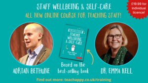 Teachappy Staff Wellbeing advert